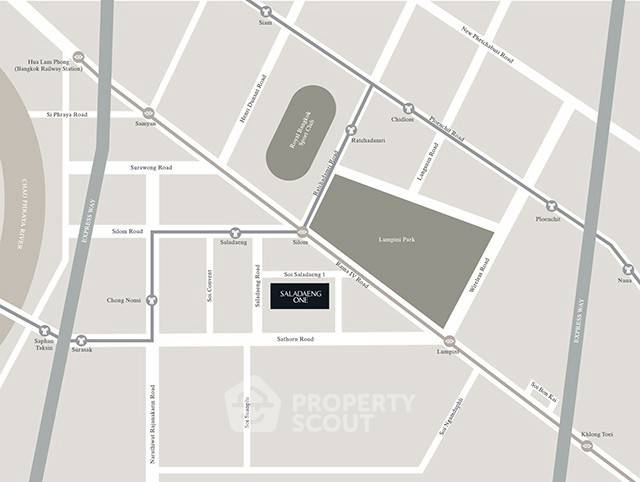 picture 1-BR Condo at Saladaeng One near MRT Si Lom (ID 3285586) - 17/17