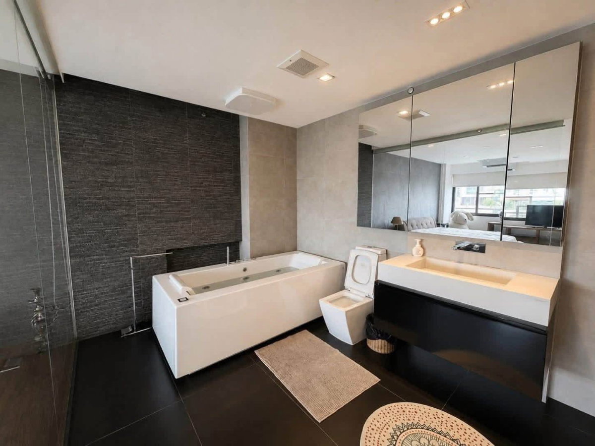 รูป (FY187) ให้เช่า Supreme Ville Yen Akat | 2นอน 150ตร.ม. Loft + Jacuzzi | 70K - รูปที่ 3/10