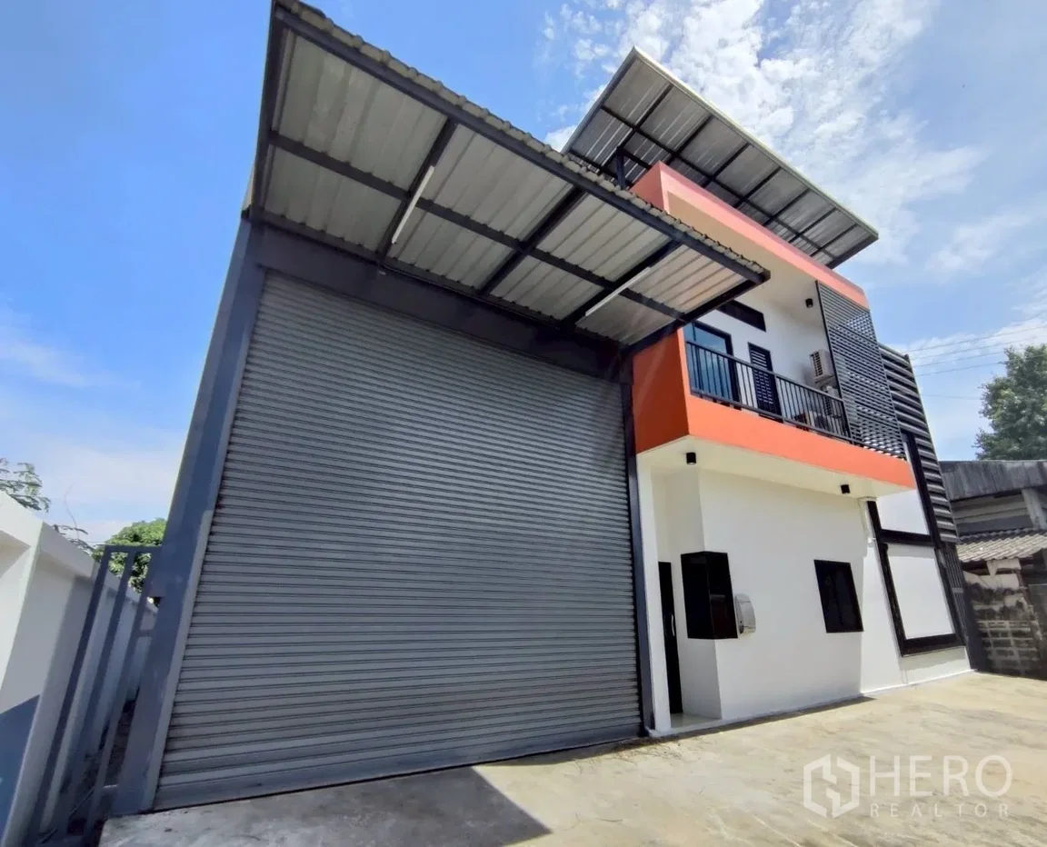 picture For rent Warehouse 400 sq.m. in Lat Sawai, Lam Luk Ka, Pathum Thani - 2/13