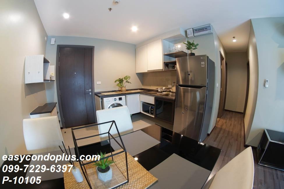 รูป 💥 [𝐏-𝟏𝟎𝟏𝟎𝟓] The Base Park West Sukhumvit 77 ห้องสวยราคาดี! ใกล้ BTS อ่อนนุช 𝟐𝟒,𝟎𝟎𝟎/ด. | Line ID: @easycondoplus | 099-229-6397 - รูปที่ 4/6