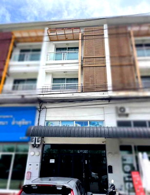 เช่าโฮมออฟฟิศ กรุงเทพมหานคร : 📢ให้เช่าโฮมออฟฟิศ 3.5 ชั้น โครงการชวนชื่น โมดัส วิภาวดี ติดถนนวิภาวดี ใกล้สนามบินดอนเมือง✅ เดินทางสะดวก❗️ราคา 45,000/เดือน🔥🔥