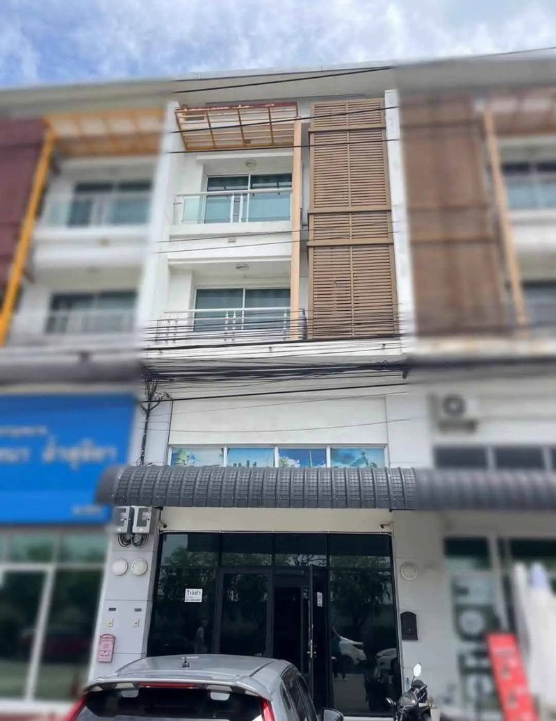 โฮมออฟฟิศให้เช่า : 📢ให้เช่าโฮมออฟฟิศ 3.5 ชั้น โครงการชวนชื่น โมดัส วิภาวดี ติดถนนวิภาวดี ใกล้สนามบินดอนเมือง✅ เดินทางสะดวก❗️ราคา 45,000/เดือน🔥🔥