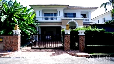 Houses for rent Bangkok : For Rent 4 Bedroom Detached House Nantawan Suan Luang in Nong Bon, Prawet, Bangkok