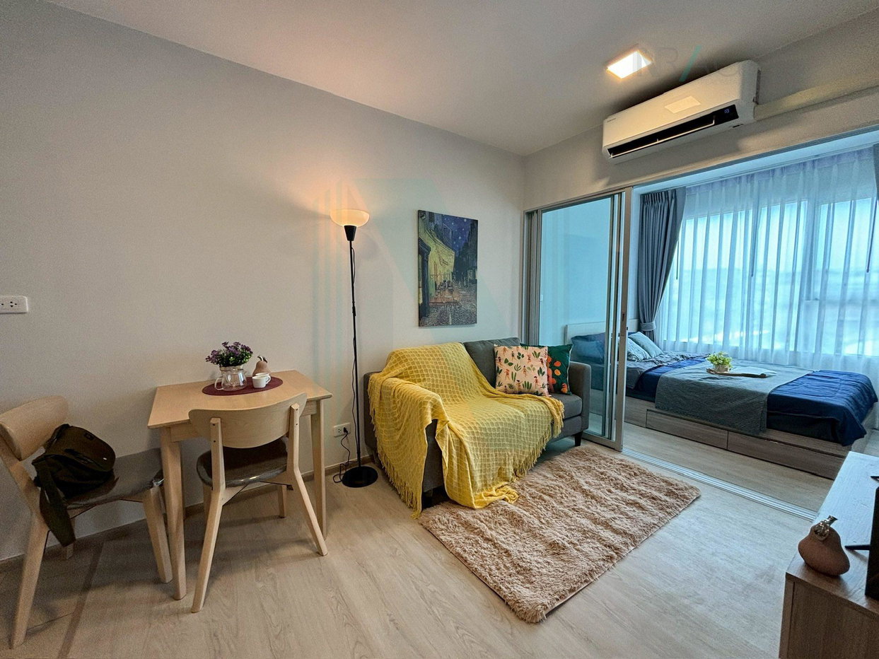 รูป ให้เช่าคอนโด พลัมคอนโด สุขุมวิท 62 อาคาร A ชั้น 4 1 ห้องนอน ขนาด 29 ตรม ใกล้ Tesco Lotus อ่อนนุช - รูปที่ 1/8