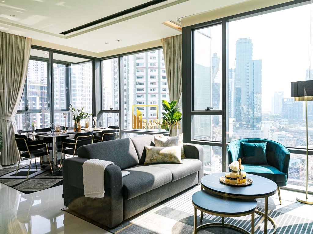 รูป The Bangkok Thonglor | Chic 2 Bedroom Luxury Condo For Sale - BR62058CD - รูปที่ 1/27