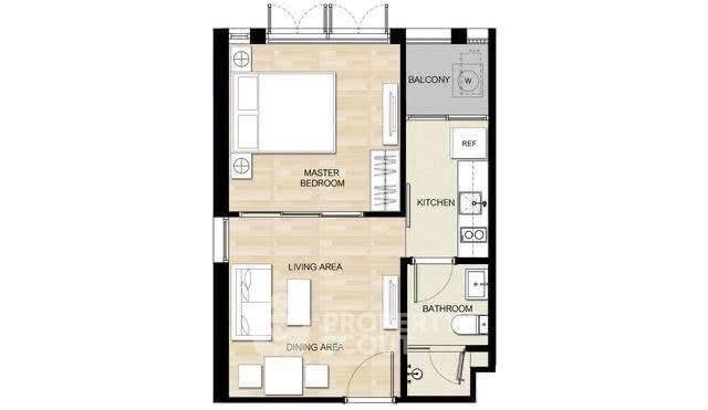 รูป คอนโด 1-ห้องนอน ที่ ฮาสุ เฮาส์ สุขุมวิท 77 ใกล้ BTS อ่อนนุช (ID 3109413) - รูปที่ 6/7
