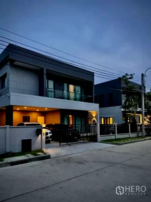 เช่าบ้านเดี่ยว นิคมบางปู(เหนือ) : ให้เช่า บ้านเดี่ยว 4 ห้องนอน Centro Bangna (ศูนย์บางนา) บางแก้ว บางพลี สมุทรปราการ