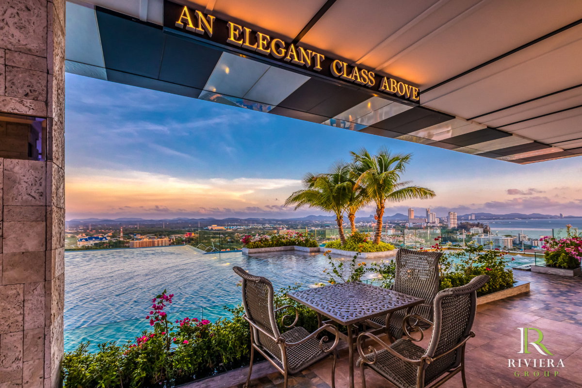 รูป ให้เช่าคอนโดหรู The Riviera Monaco นาจอมเทียน 1 ห้องนอนขนาดกว้าง ชั้นสูง วิวทะเล - รูปที่ 13/14