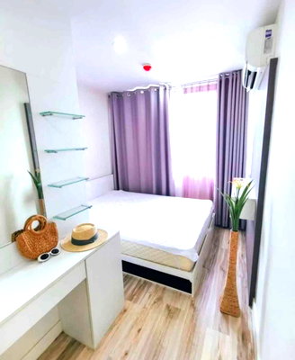 คอนโดให้เช่า : ให้เช่า สัมมากร S9 🏡  มีเครื่องซักผ้า เฟอร์ครบ ‼️ ติดรฟฟ. #ตอบแชทไว🔥🔥 รหัส B871