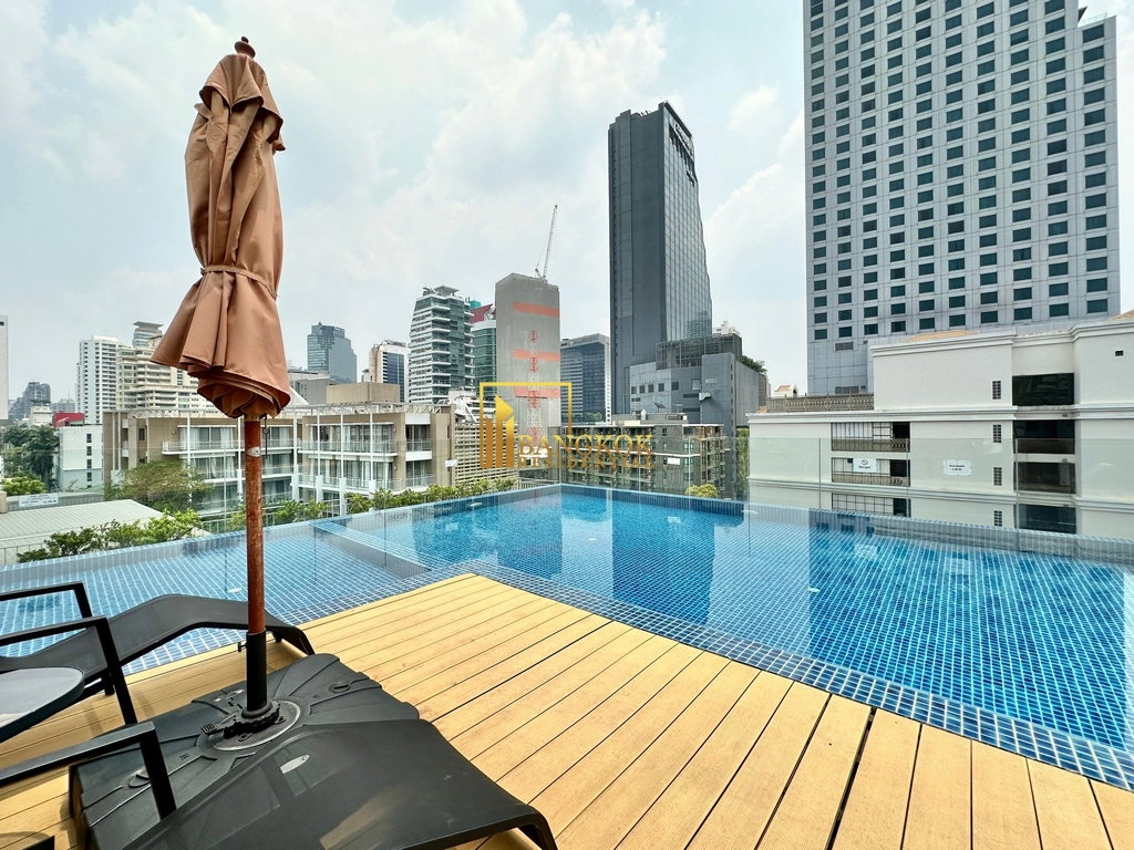 รูป Modern 3 Bedroom Penthouse Apartment For Rent in Asoke - BR0683AP - รูปที่ 11/24
