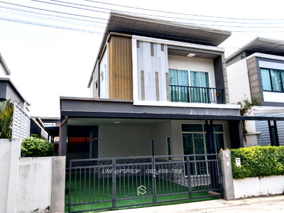 เช่าทาวน์โฮม ชลบุรี : บ้านเช่าศรีราชา ใกล้โรงเรียน โรงพยาบาล ห้างสรรพสินค้า  Trio Town Assumption-Sriracha✅ พร้อมเข้าอยู่ #HR0118