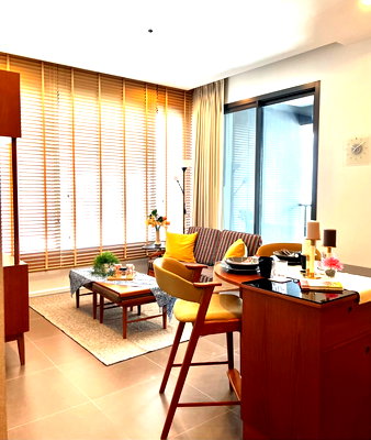 Condos for rent : Rare Pet-Friendly Living at M Ladprao | Elevated Park Views Near Central Ladprao & BTS
