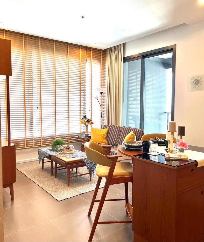 รูป Rare Pet-Friendly Living at M Ladprao | Elevated Park Views Near Central Ladprao & BTS - รูปที่ 1/8