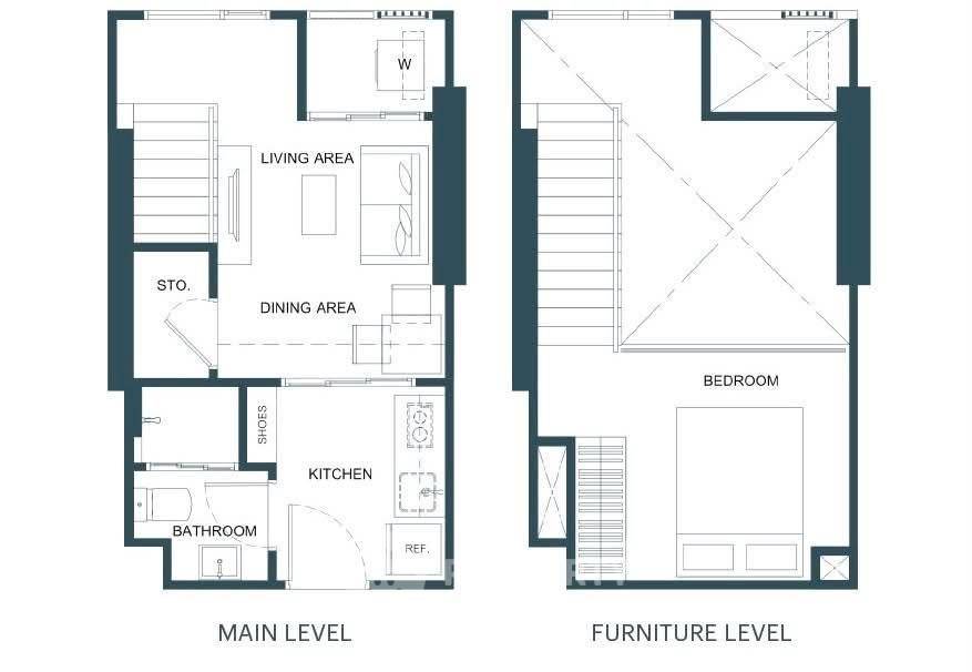 picture 20th-Floor 1-BR At FLO by Sansiri Near MRT Wat Mangkon (ID 3293529) - 14/14
