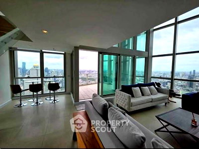 Condos for rent : 3-BR Condo at The River Condominium near BTS Saphan Taksin (ID 3292206)