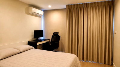 คอนโดให้เช่า : โคตรคุ้ม! 10K ขนาด 33.05 ตร.ม. วิวสระ!! ปล่อยเช่าคอนโด วี คอนโด เอกมัย-รามอินทรา (We Condo Ekamai-Ramindra) ใกล้ MRT วัชรพล | #TPI-3450