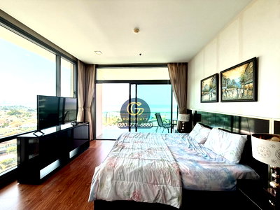 คอนโดให้เช่า : ​ให้เช่า Casalunar Paradiso คอนโดติดหาดส่วนตัว 2 นอน 95 ตร.ม. (ตึก B ชั้น 10) วิวทะเลสวย