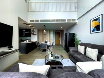 Condos for rent : 🎊 For Rent Condo THE EMPIRE PLACE Building 1, Floor 22,Duplex 2 bed room, Room size 110 sqm