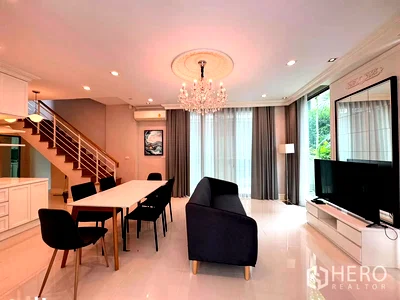 เช่าทาวน์โฮม กรุงเทพมหานคร : ให้เช่า ทาวน์เฮาส์ 4 ห้องนอน Baan Klang Muang Classe Ekkamai-Ramintra (บ้านกลางเมืองคลาสส์ เอกมัย-รามอินทรา) ลาดพร้าว ลาดพร้าว กรุงเทพมหานคร