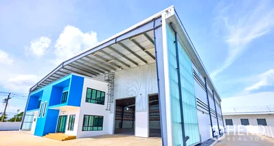 Factory for rent : For Rent Standalone Factory with Office 982 sqm in Bang Sao Thong, Bang Sao Thong, Samut Prakan