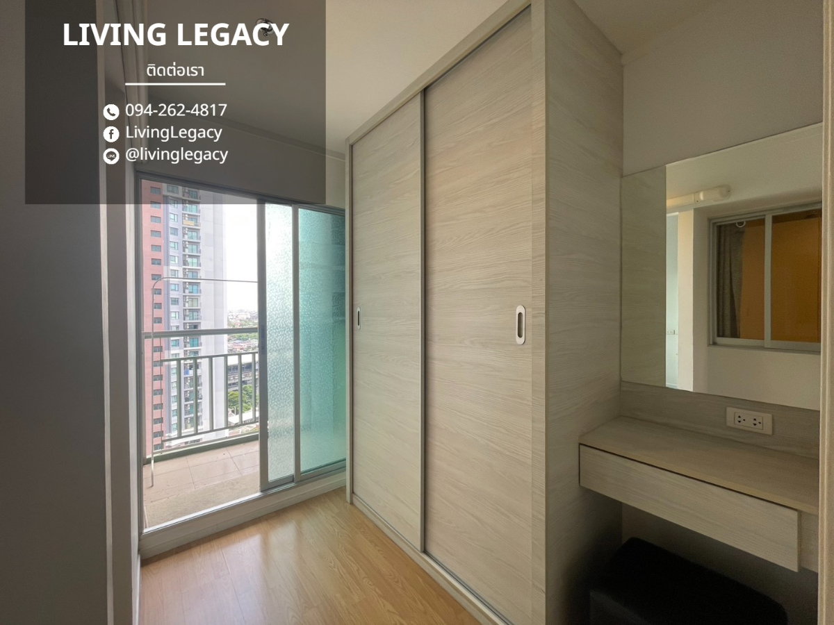 รูป SM63SZ เช่าด่วน คอนโด Lumpini Place Srinakarin 2 นอน 2 น้ำ 52 ตร.ม. ชั้น 18 พร้อมเฟอร์นิเจอร์ 25,000 บาท/เดือน LINE: @livinglegacy - รูปที่ 22/40