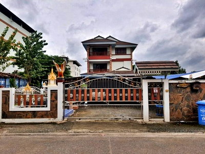 บ้านเดี่ยว ม.กรุงเทพสุวรรณภูมิ : A041 ขายบ้านพักอาศัยตึก 3 ชั้น แขวง ทับยาว เขตลาดกระบัง จ.กรุงเทพมหานคร