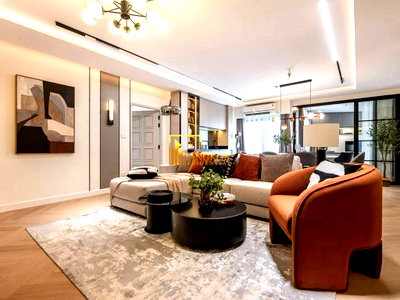 ขายคอนโด : Fifty Fifth Tower | Renovated 3 Bed Condo For Sale in Thonglor - BR10285CD