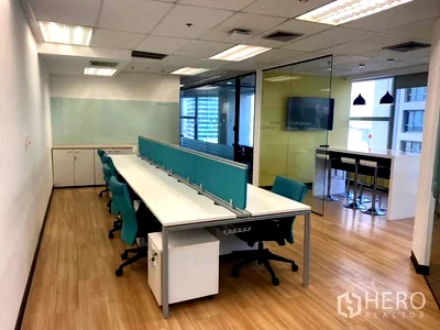 Office for rent Sathon : For rent Office Space 151 sqm in Yan Nawa, Sathon, Bangkok BTS Saint Louis