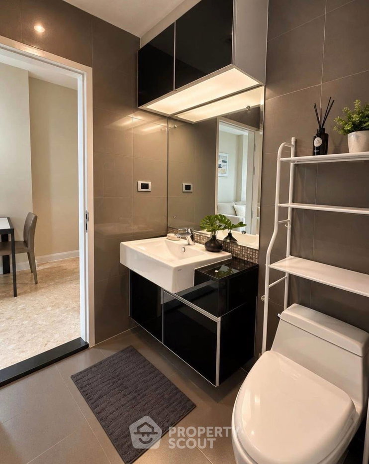 รูป ชั้น 15 ใกล้ BTS Thong Lor 200 ม. | 1 ห้องนอน The Crest Sukhumvit 34 (ID 3298419) - รูปที่ 8/10