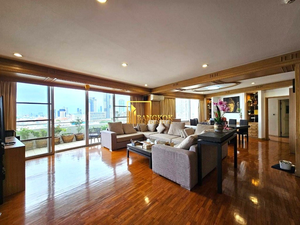 picture Supakarn Condo | Elegant 3 Bedroom Riverside Condo For Sale - BR18974CD - 1/21