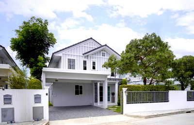 เช่าบ้านเดี่ยว สมุทรปราการ : ME2500565 ให้เช่าบ้านเดี่ยวแต่งใหม่ Villaggio 2 ศรีนครินทร์-บางนา พร้อมอยู่
