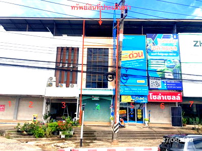 อาคารพาณิชย์ สุราษฎร์ธานี : อาคารพาณิชย์ 22.1 ตร.วา เมืองสุราษฎร์ธานี สุราษฎร์ธานี 3M