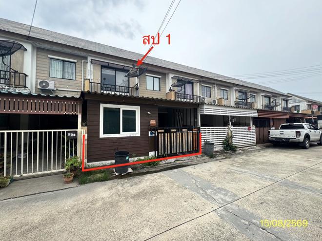 รูป ทาวน์เฮ้าส์ 17.4 ตร.วา บ้านพฤกษา 58/1 ลาดกระบัง-สุวรรณภูมิ บางเสาธง สมุทรปราการ 1.8M - รูปที่ 2/21