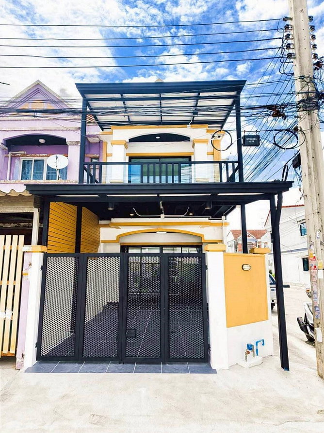 รูป MO. บ้านสวย หลังมุม ถนนเมน #หมู่บ้านลภาวัล 5 ท่าอิฐ รีโนเวทใหม่ ใกล้ MRT บางรักน้อย ท่าอิฐ - รูปที่ 2/14
