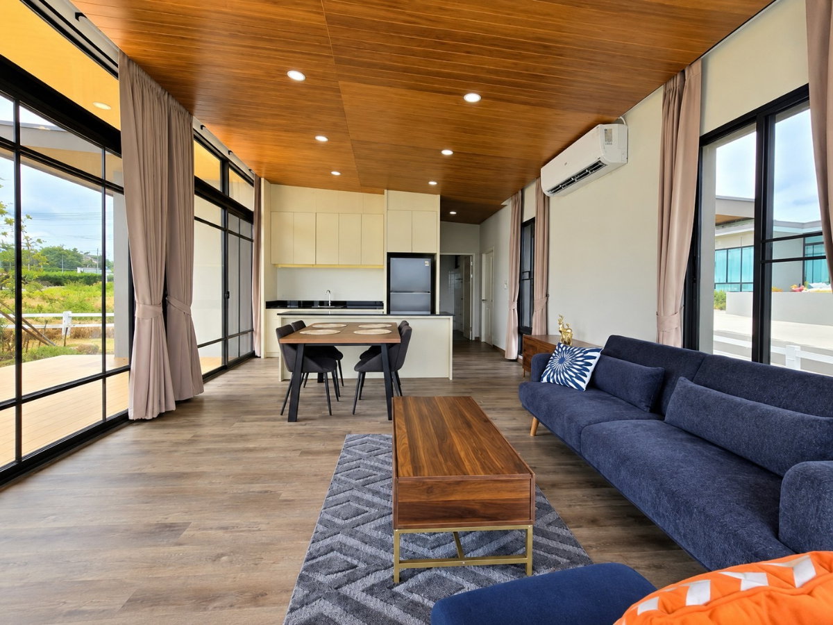 รูป 🏡🌿 ขายบ้านพักตากอากาศหรู เขาใหญ่ | Private Pool Villa 2 หลัง วิวภูเขา พื้นที่กว่า 300 ตร.ว. - รูปที่ 5/15