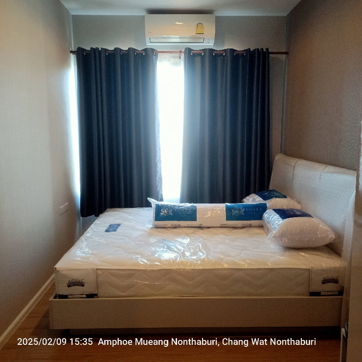 รูป ให้เช่า Amber Condo (แอมเบอร์ คอนโด) ห้องสวย วิวโล่ง ชั้นสูง ใกล้ MRT แยกติวานนท์ เฟอร์ฯ ครบพร้อมเข้าอยู่! - รูปที่ 10/17