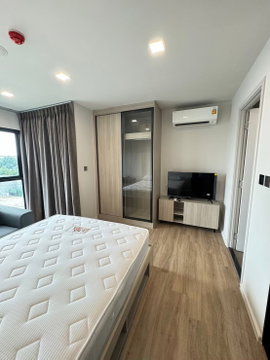 Lowest price in the project! ‼️ For Rent: Atmoz Flow Min Buri 🔥 Beautiful unit, fully furnished + includes washing machine 📍 Ready 