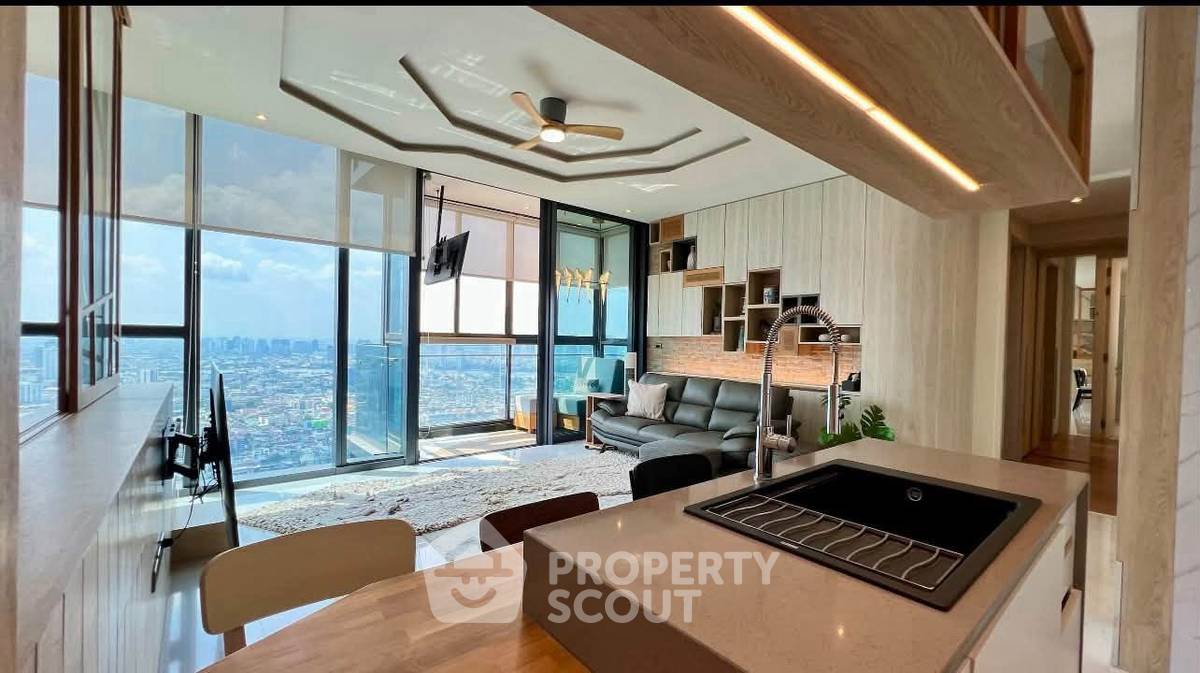 รูป ห้อง 2 ห้องนอน ชั้น 48 ขนาด 106 ตร.ม. Canapaya Residences Rama 3 (ID 3296292) - รูปที่ 4/17