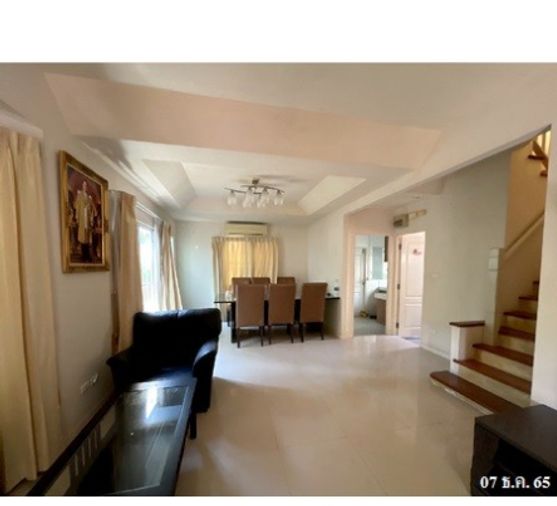 3-bed townhouse for sale, 55.8 sq wah, Chaiyapruk Ramintra - Wongwaen