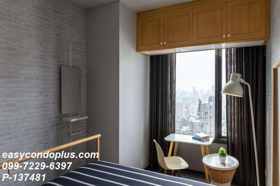 รูป 💥 [𝐏-𝟏𝟑𝟕𝟒𝟖𝟏] 💥Edge Sukhumvit 23 : ห้องหรู วิวเมืองตระการตา! ใกล้ MRT สุขุมวิท 𝟐𝟔,𝟎𝟎𝟎/ด. | Line ID: @easycondoplus | 099-229-6397 - รูปที่ 4/12