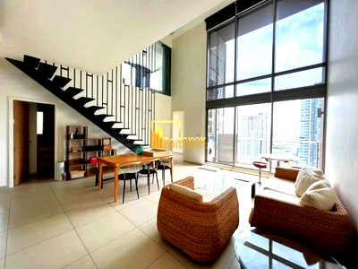 Condos for sale : The Lofts Ekkamai | Modern 2 Bedroom Duplex Condo - BR15068CD