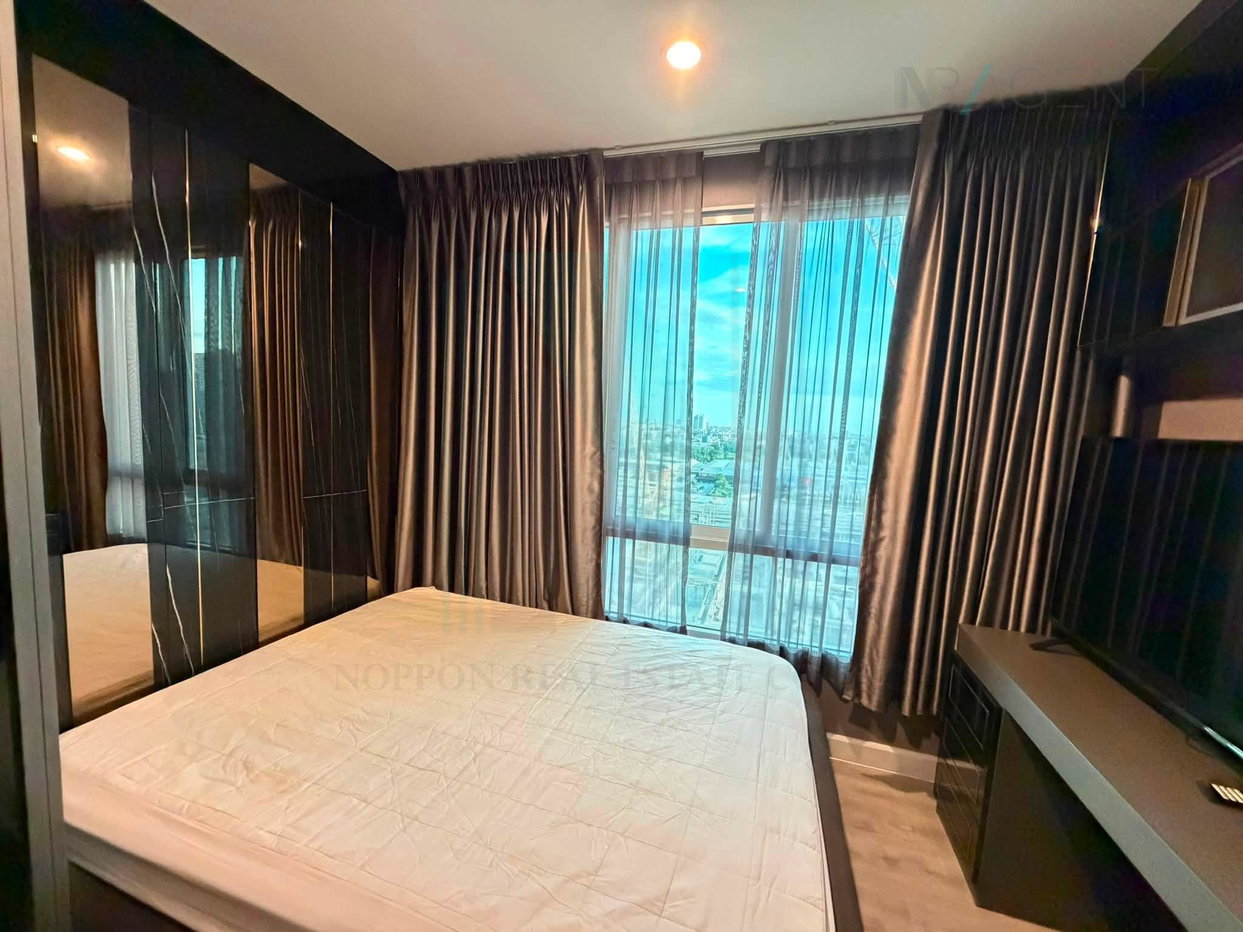 รูป ให้เช่าคอนโด เดอะ สกาย สุขุมวิท อาคาร C ชั้น 18 1 ห้องนอน ขนาด 30 ตรม ใกล้ โรงเรียนนานาชาติ เบิร์คลีย์ บางนา - รูปที่ 4/8