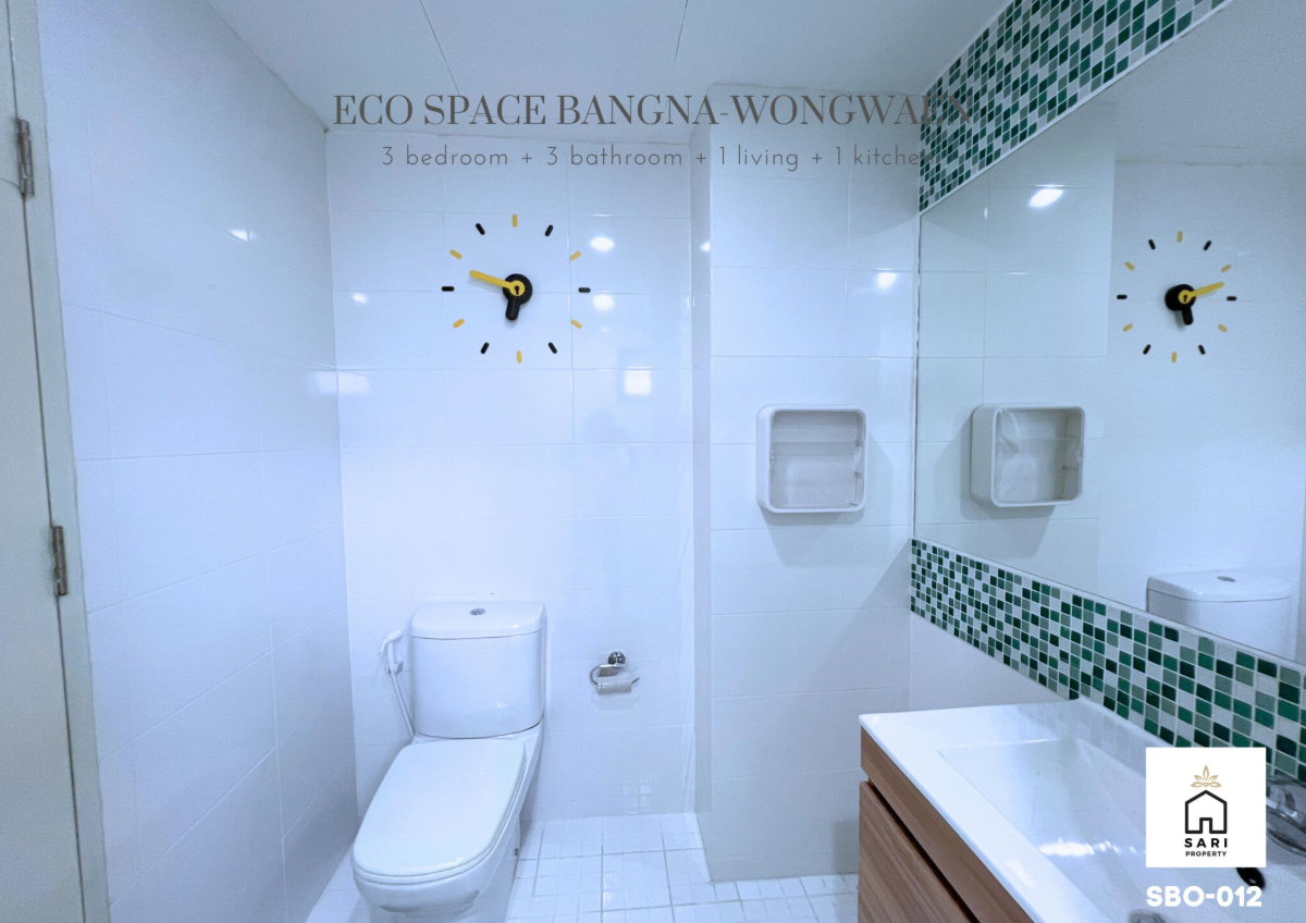 รูป ให้เช่าทาวน์โฮม 🔥 Eco Space บางนา-วงแหวน 🔥 3 ห้องนอน 3 ห้องน้ำ 🔥 ใกล้ Mega Bangna & IKEA| แต่งสวย เฟอร์ครบพร้อมอยู่ | หลังริมติดสวน - รูปที่ 27/35