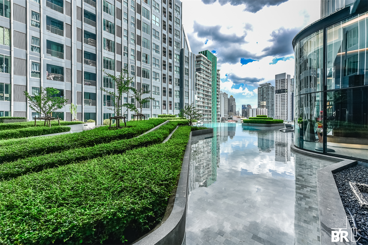 picture Ideo Q Chula-Samyan near MRT Sam Yan Station Comfortable and Ready to Move-in - 7/9