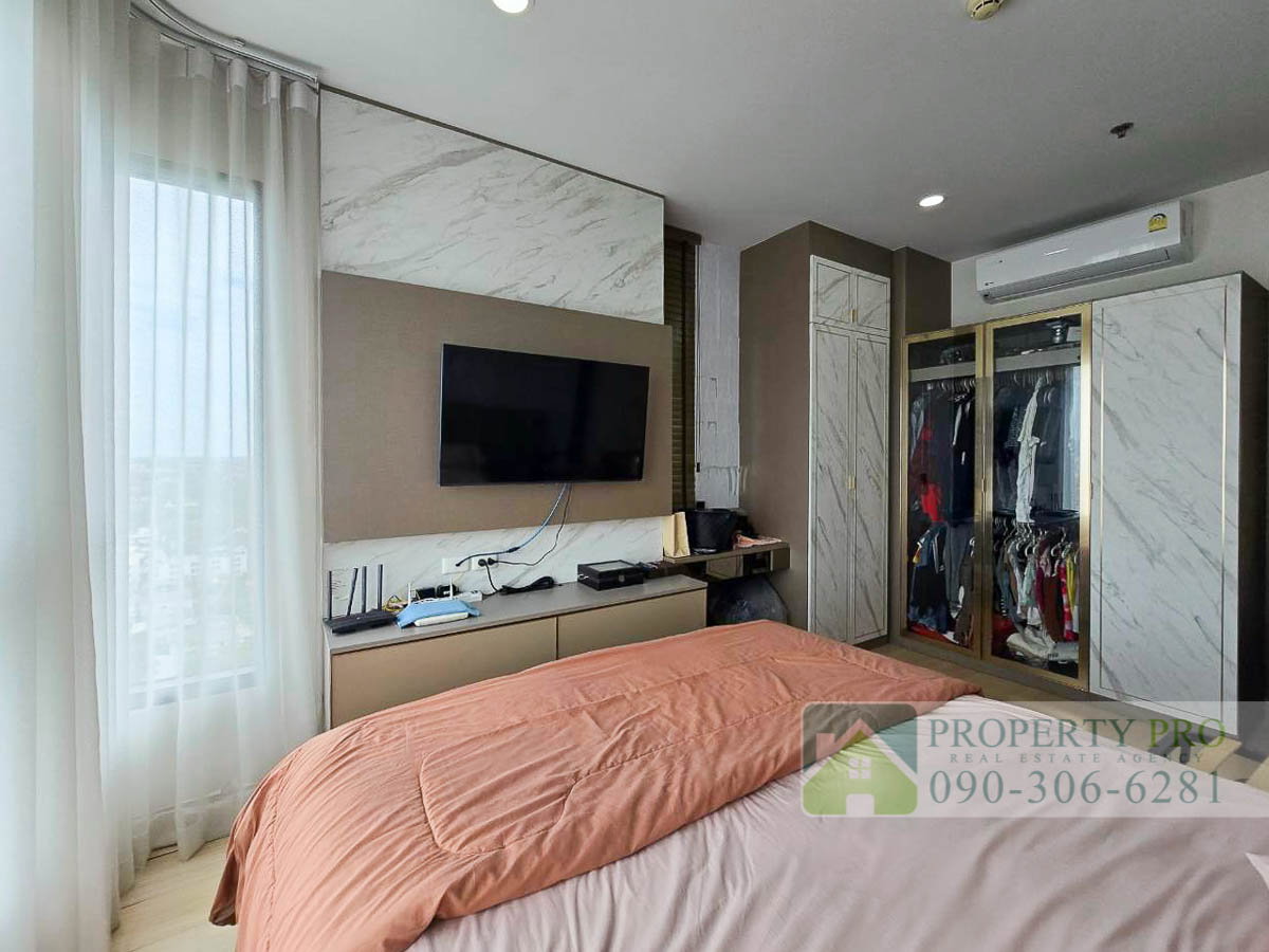 รูป ขาย คอนโด Supalai Loft สถานีแยกไฟฉาย แบบ 2 ห้องนอน 84 ตรม ชั้นสูง สภาพใหม่ ตกแต่ง Built in สวย เฟอร์นิเจอร์ เครื่องใช้ไฟฟ้าครบ ใกล้ MRT : MJ26S-012 - รูปที่ 6/11