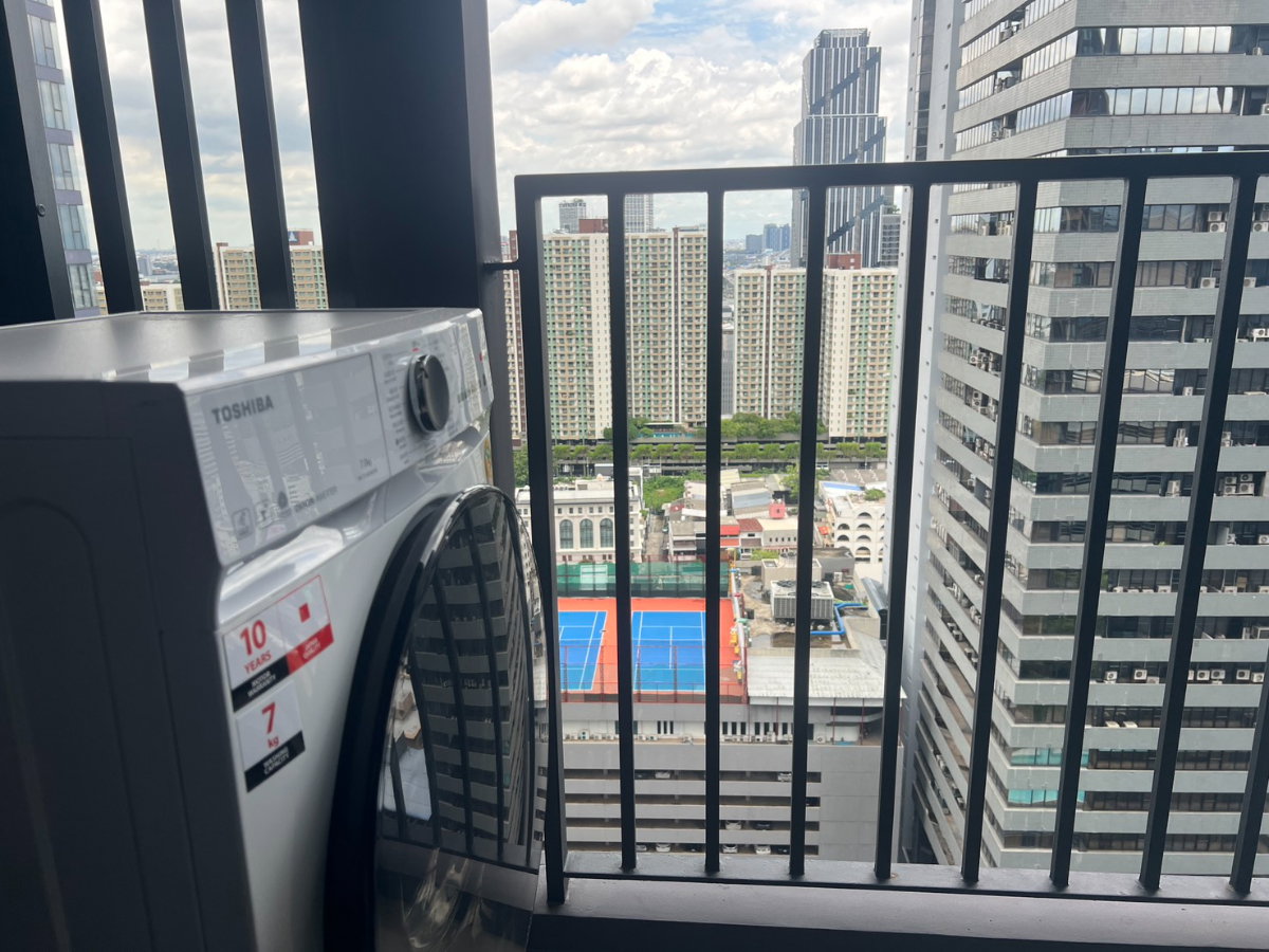 รูป ให้เช่าคอนโด Nue District R9 คอนโดใหม่แต่งครบพร้อมเข้าอยู่ติดMRTพระราม9และCentralพระราม9!! - รูปที่ 13/15