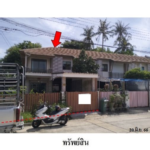 3-bed townhouse for sale, 38.1 sq wah, PRUKSA VILLE 42 TERDTHAI - KALPAPRUK