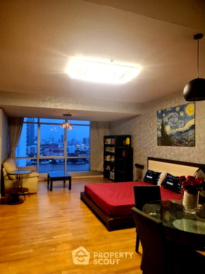 คอนโดให้เช่า : คอนโด 1 ห้องนอน Baan Sathorn Chaopraya ใกล้ BTS กรุงธนบุรี (ID 3297132)