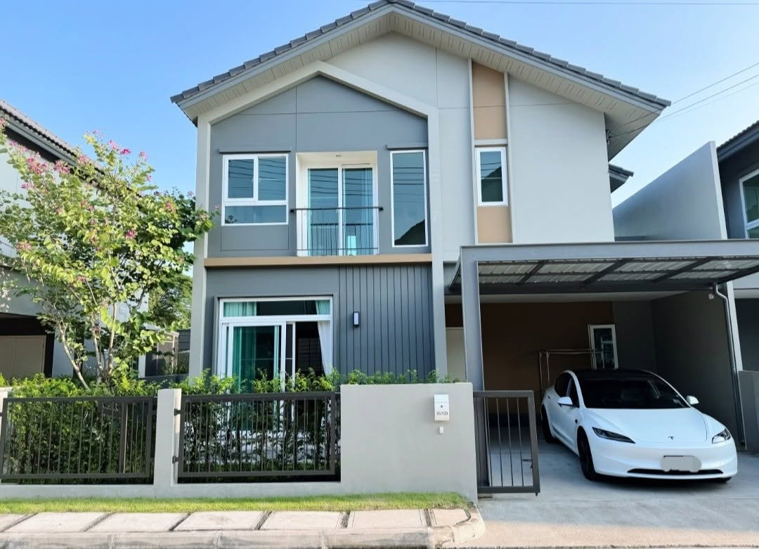 picture Modern house for Rent !!, . Near Payap University . - 17/19