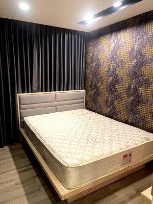 Condos for rent : Attitude Bearing | THB 8,500/month | 5 mins to BTS Bearing | 1 Bedroom • Separate Kitchen • Garden View